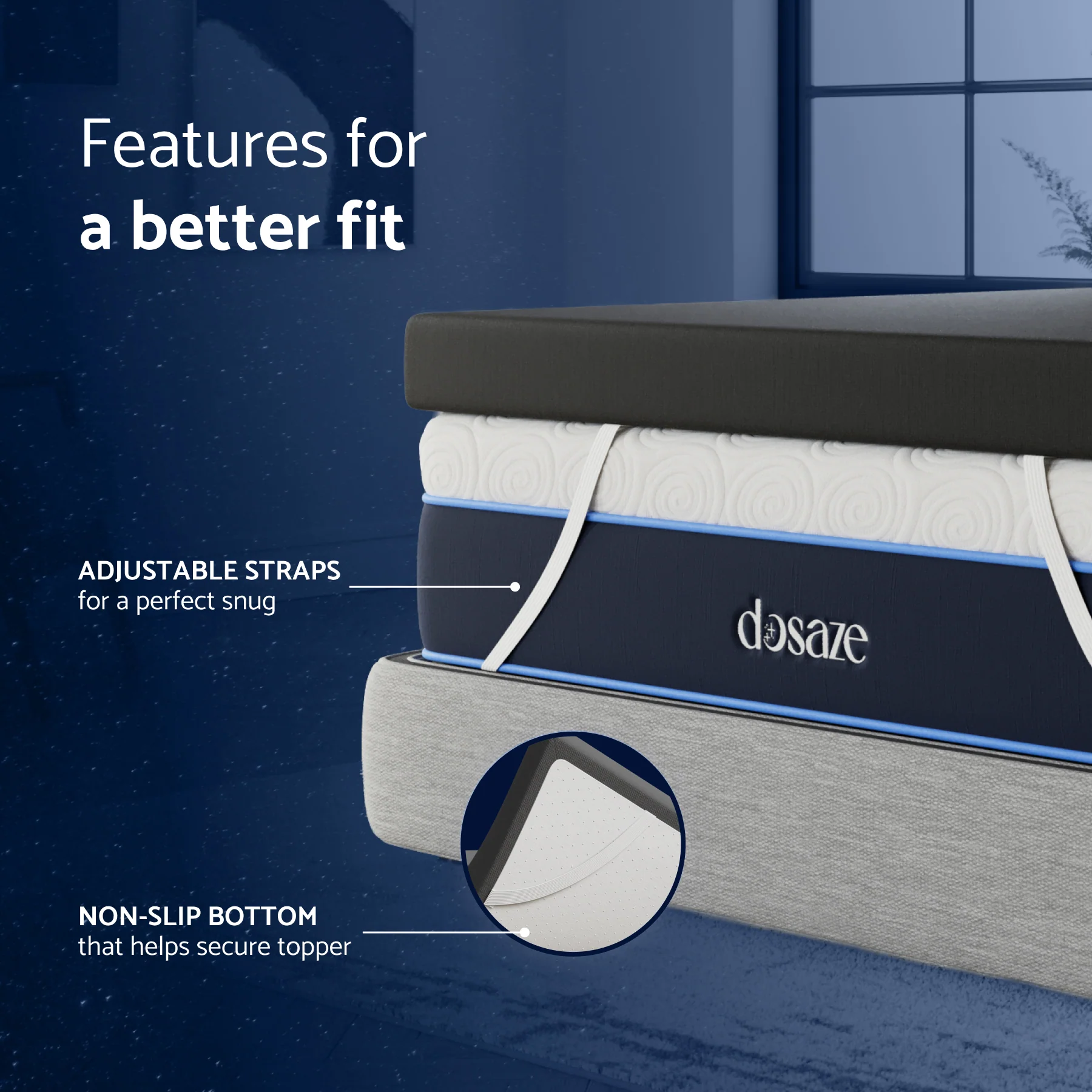 Dosaze ThermaCool Mattress Topper - Image 8